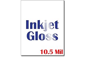 Heavyweight Glossy Card Stock for Brilliant Color, 50 Sheets