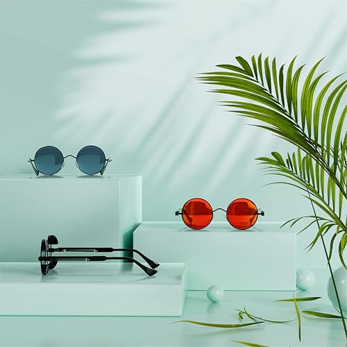 ROCKNIGHT Gothic Steampunk Polarized Sunglasses For Men Women UV Sunglasses Metal Full Frame