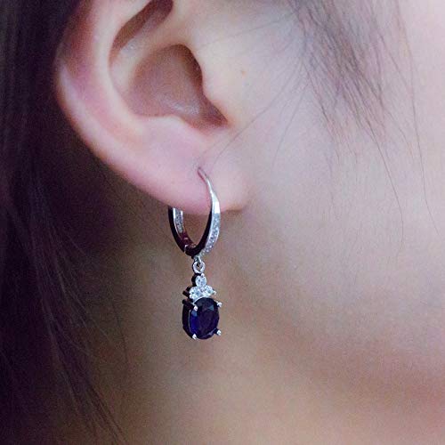 Boucles d'oreilles anti-allergie en argent 925 contre les irritations - 2