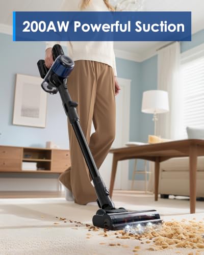 Image of Tineco Pure ONE S30 Cordless Vacuum Cleaner, 150AW Powerful Suction, Zero Tangle Brush, Up to 65min Runtime, Stick Vacuum Cleaner for Pet Hair, Carpet & Hard Floor