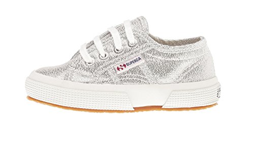 Superga 2750-LAMEB S0028T0, Mädchen Sneaker, Silber (031), 22 EU