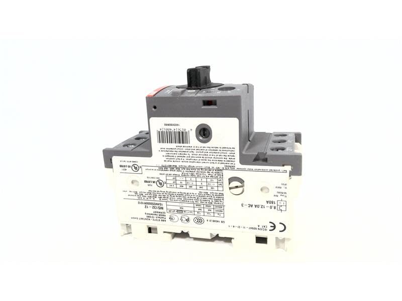 Manual Motor Starter; 8-12A; 690V; Thermal/Magnetic; MS132 Series, MS132-12 miniatura 3