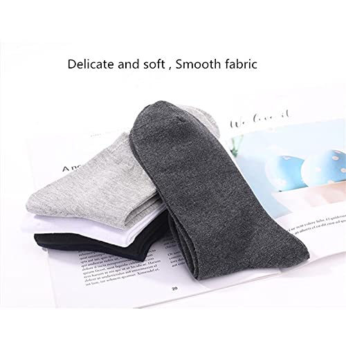 Mens Dress Ankle Socks Classic Business Casual Solid Premium Socks (3 Pairs)(Size : 9-11)4