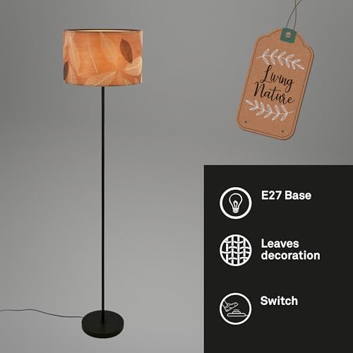 Lámpara de pie Briloner con interruptor de pie para iluminar zonas oscuras 3