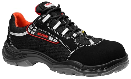 ELTEN Sicherheitsschuhe SENEX ESD S2, Herren, Textil, Kunststoffkappe (leichter als...