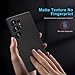 memumi Lightweight for Samsung Galaxy S25 Ultra Slim Case, Camera Cover Full Protection 0.3mm Matte Finish Hard Cover for Samsung S25 Ultra Thin Case Minimalist Design with No Fingerprint Black