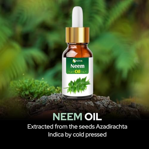 Image of Salvia Neem Oil with Dropper Natural Undiluted Uncut Essential Oil 250 ml