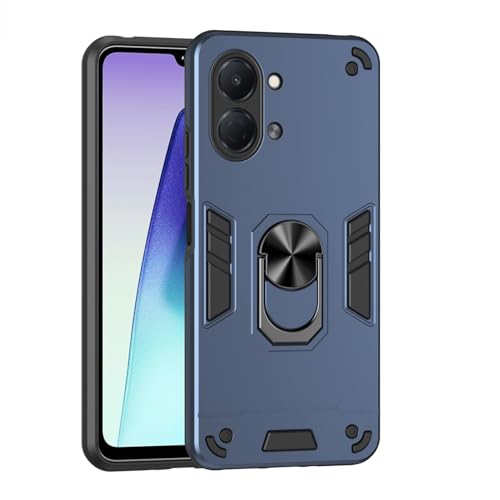 Compatible with Tecno Spark Go 3 / POP 20 Phone Case with Kickstand & Shockproof Military Grade Drop Proof Protection Rugged Pro