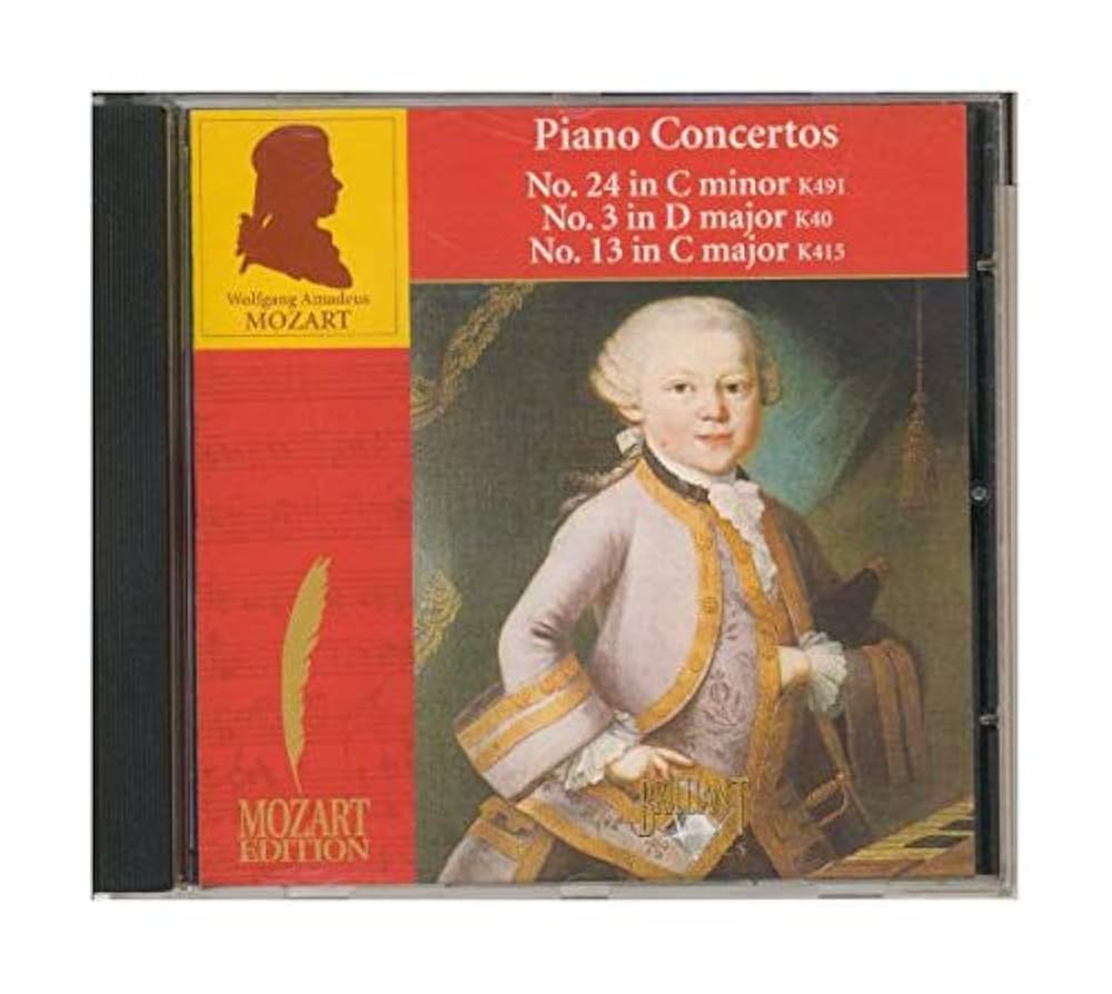 クラシック WOLFGANG AMADEUS MOZART: Piano Concertos 41Euvd8PiAL._UF1000,1000_QL80_.jpg