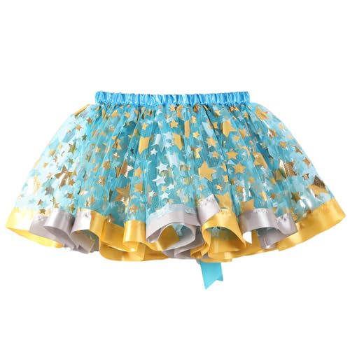 Samuliy Falda tutú de lentejuelas para niños pequeños, tutú con purpurina en capas con lentejuelas, falda tutú para niñas, baile, carnaval, falda con purpurina para niños a partir de 3 años