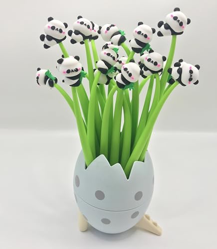 Bolígrafos de gel panda negro 0.5 mm pack 20 miniatura 6