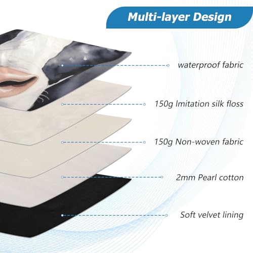 Funda para portátil de 13-14 pulgadas con diseño acuarela miniatura 4