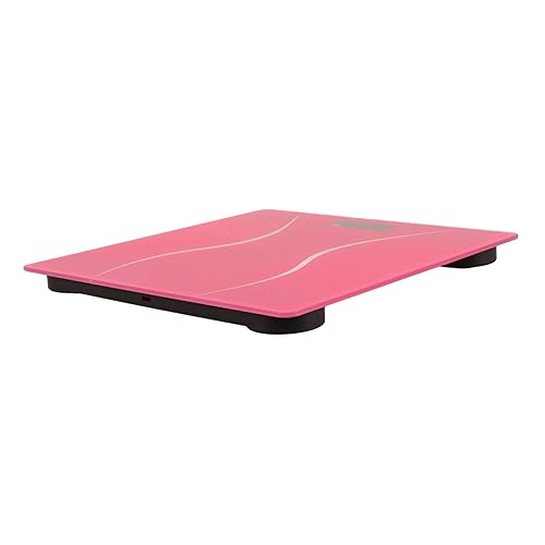 Uonlytech Báscula de peso corporal digital inteligente recargable con sensor de alta precisión, báscula de baño compacta y ligera para el hogar y el