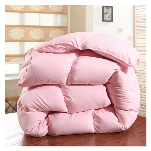 Edredón de plumas de ganso suave de invierno para cama king size 5