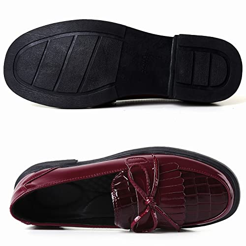 Image of VOCNTVY Loafers for Women Slip On Comfort Business Work Shoes