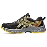 ASICS Herren Gel-Venture 9 Sneaker, Schwarz/goldgelb, 45 EU
