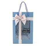 PHYNDR Vatertagstuch EIN Geschenk für Papa Besticktes Handtuch 35 x 75 cm Vatertag Geburtstagsgeschenk für Papa Vatertagsgeschenk