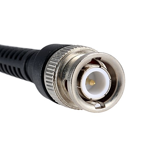 KKmoon BNC-BNC Q9-Q9 Cabos de teste Cabo coaxial RF de linha de teste 50Ω BNC macho/macho cabo de an
