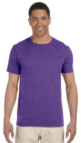 T-shirt Gildan Adult Softstyle basique en jersey de coton col rond pour mode écoresponsable