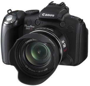 canon powershot sx1is 10 mp cmos digital camera with 20x wide angle optical image stabilized zoom and 2 8 inch lcd