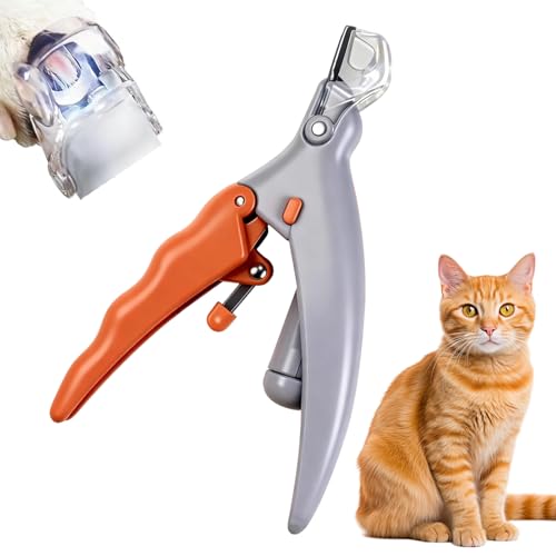 犬用爪切りトリマー | 光と拡大機能付き 低騒音ペットトリマー | 犬用爪切り | 小型・中型・大型犬種および子猫用