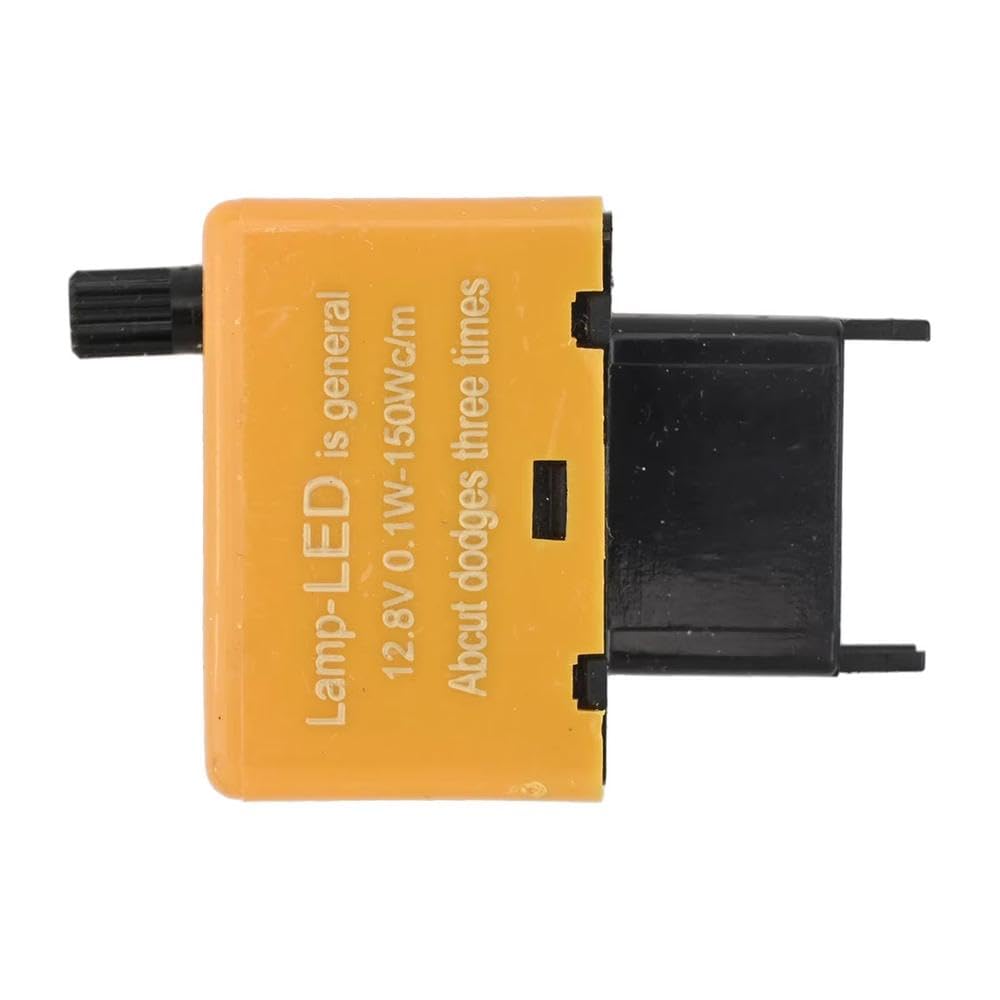 Relé Intermitente LED 8 Pines Iluminación Coche Naranja Piezas Coche