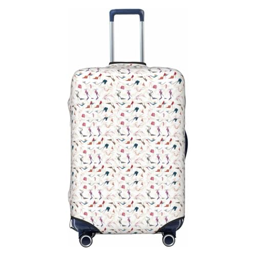 Housse élastique pour valise XL motif talons hauts pour voyager sereine