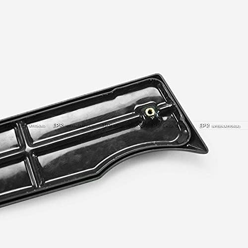Front Bumper Garnish Trim for Honda Civic Typer FK8 Type R 2017 Onwards ABS M-Type 2Pcs Body Kits Car Styling