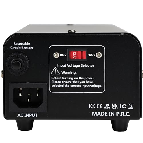 Image of Yinleader 500W US to Japan Voltage Converter 120V to 100V Step Down Transformer for Japanese Appliances (Turntable /Player /Amplifier /yogurtia /Consoles /Synthesizers, etc.) in US