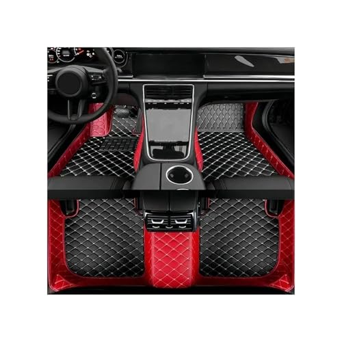 Alfombrillas Coche Alfombrillas para Suzuki para Invicto 2022-2026 Accesorios El Interior del Coche(Negro y Rojo)