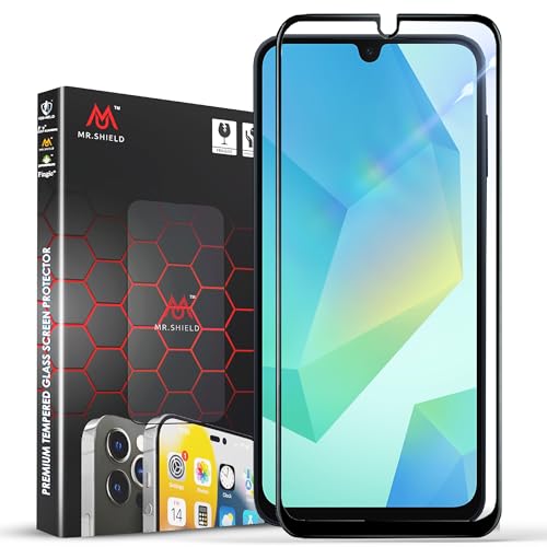 Image of Mr.Shield Top-Notch HD+ Tempered Glass Screen Protector Guard For Samsung Galaxy A17 / A16 / M16 / M06 (5G Series), 9H Hardness, Military Grade Protection, Easy Installation kit