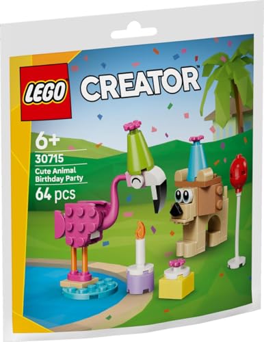 Image of LEGO 30715 Recruitment Bags Cute Animal Birthday Party (64 Pieces)