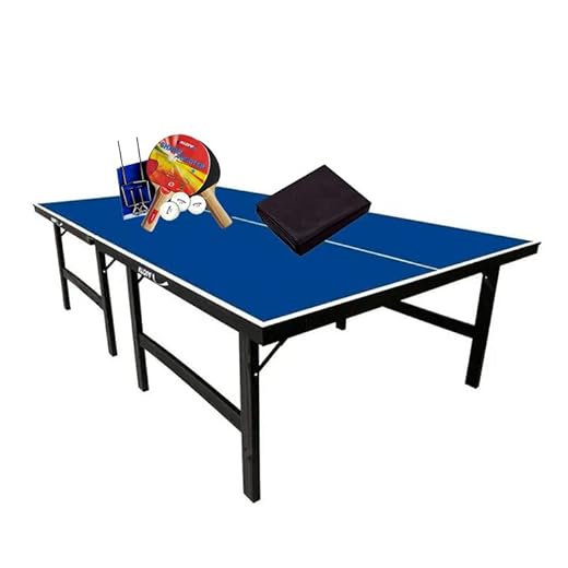 MESA PING PONG MDF 18MM - KLOPF 1019 + KIT TÊNIS DE MESA - 5030 + Capa Impermeável