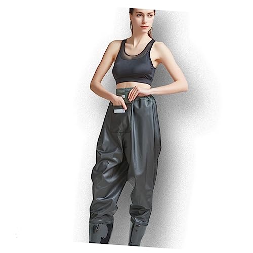 Pantalon de pêche wading respirant et waders pour hommes et femmes à fermeture éclair cargo