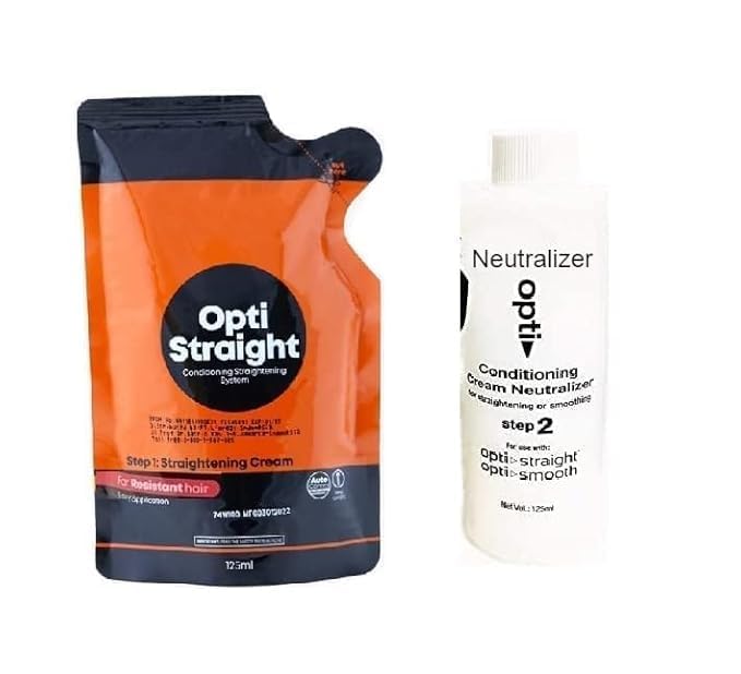 Hair Straightening/Rebonding Cream 125ml & Neutralizer Cream 125ml Combo For Unisex-image-49