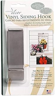 2 Pack Stainless Steel J Hooks, for Vinyl Siding