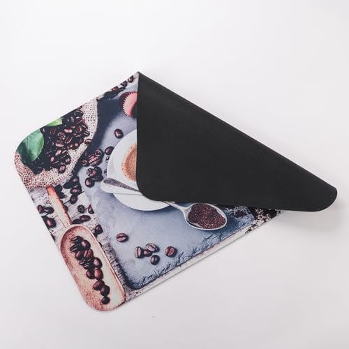 Image of UMAI X SAVYA Home Kitchen Mats|| 60 x 40 ||Anti-Skid Mat for Living Room,Bathroom,Shower,Bathtub mat,Multipurpose Mat (Coffee)