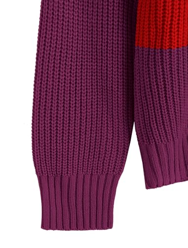Image of ZAFUL Sweaters for Women Off Shoulder Knit Sweater with Long Sleeve Loose Pullover Jumper Tops