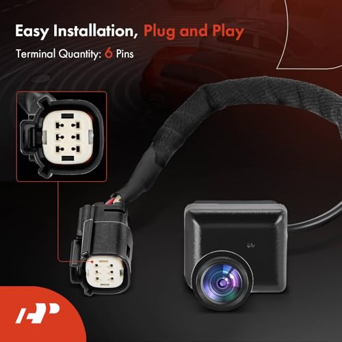 Image of A-Premium Rear View Back Up Park Assist Camera - Compatible with Ford, Mercury Vehicles - Escape 2010 2011 2012, Mariner 2010 2011 - Replace# AL8Z19G490A, AL8Z-19G490-A, FO1960105