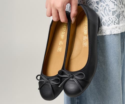 Image of Project Cloud Ballet Flats for Women Genuine Leather Insole Womens Flats
