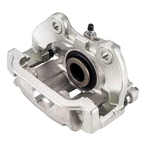 Image of KAX Disc Brake Caliper Assembly with Bracket for Chevrolet, GMC, Cadillac-Silverado 1500, Sierra 1500, Astro, Safari, Tahoe, Yukon, DeVille, Suburban 1500, Yukon XL 1500, Escalade, Rear Side