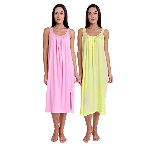 Image of TWGE Cotton Full Length Camisole for Women