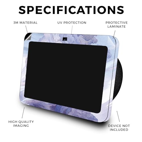Image of Glossy Glitter Skin Compatible with Amazon Echo Show 8 (3rd Gen, 2023) - Whirlwind - Premium 3M Vinyl Protective Wrap Decal Cover - Easy to Apply, Crafted in The USA by MightySkins