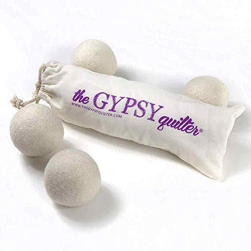 Gypsy Quilter Felted Wool Dryer Balls 4 Pack