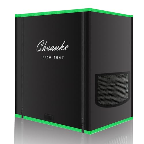 Chuanke Kleines Wachstumszelt für Aerogarden-Hydrokultur-Anbausystem für den Innenbereich, 50,8 x 35,6 x 55,9 cm, hochreflektierendes Mylar, auslaufsicher, 600D-Oxford-Gewebe für Zimmerpflanzen Chuanke Kleines Wachstumszelt für Aerogarden-Hydrokultur-Anbausystem für den Innenbereich, 50,8 x 35,6 x 55,9 cm, hochreflektierendes Mylar, auslaufsicher, 600D-Oxford-Gewebe für Zimmerpflanzen