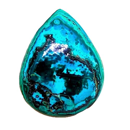 Pierre azurite malachite poire pour fabriquer vos bijoux artisanaux et bagues