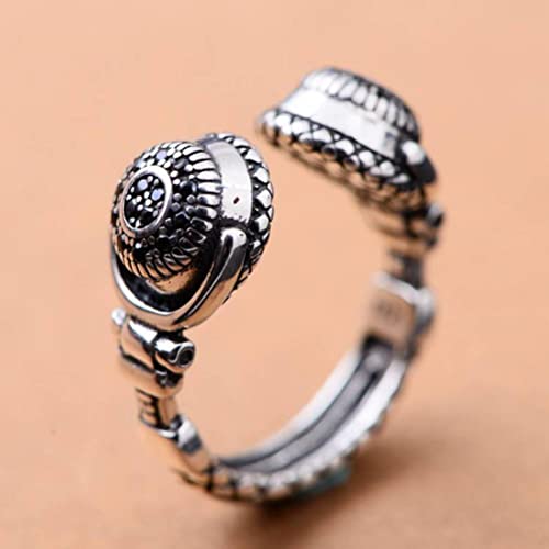 WEISHA Pingente S925 Prata Música Fone De Ouvido Pingente Anel Pacote Rock Masculino1