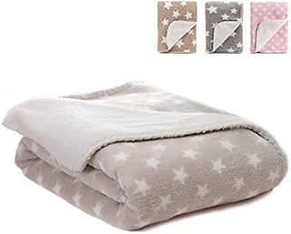 LeerKing Dog Blanket Double Fluffy Fleece Pet Blankets Washable Warm Soft for Cats Dogs Mat Bed, 30 x 40inches
