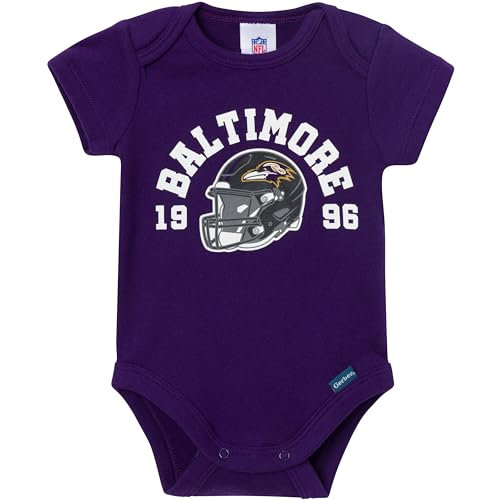 Image of Gerber NFL Baby Boys 3-Pack Onesie Bodysuit