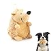 Hotype Juguete para Perro Juguetes Chirriantes, Duraderos Juguetes de Peluche para Perros Pequeños, Masticar Juguete de Entrenamiento, para Perros de Raza Pequeña/Mediana - Erizo